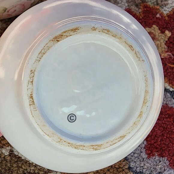 Vintage Pfaltzgraff Sugar Bowl & Creamer Pitcher "Tea Rose" Pattern-Excellent! - Picture 7 of 7